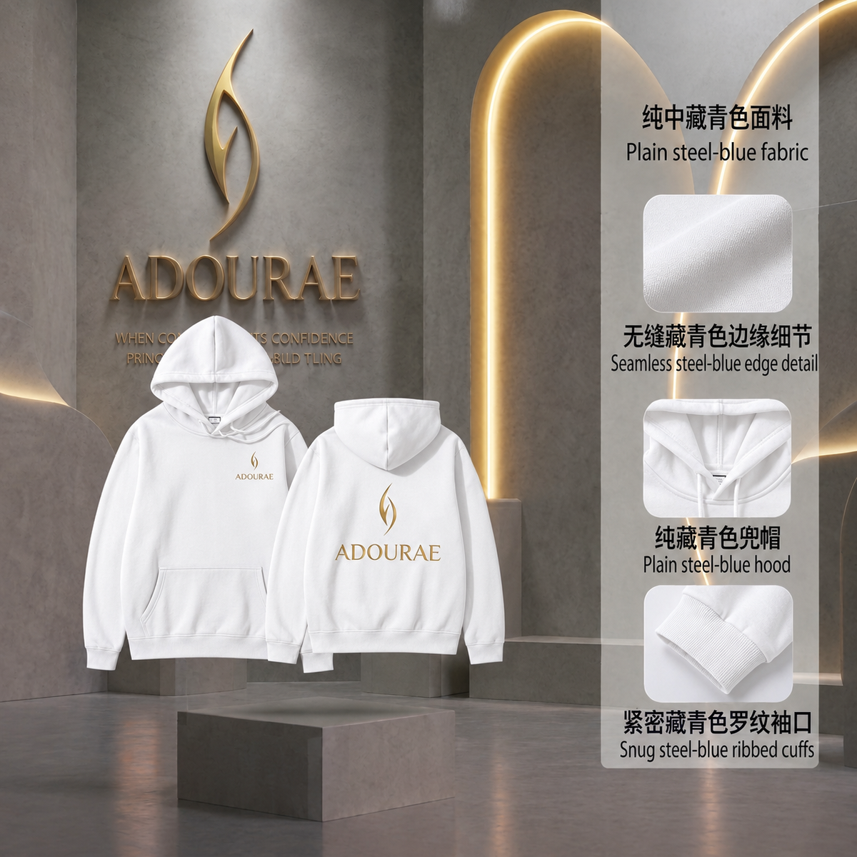 Men's & Women's Premium Hoodie – Modern Style & Everyday Comfort