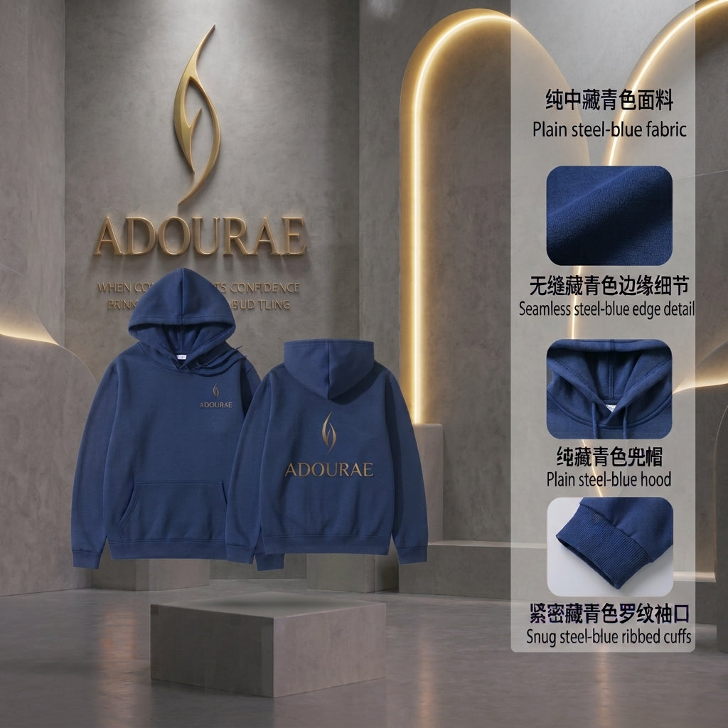 Custom Logo Hoodie – Personalized Sweatshirt for Men & Women | ADOURAE